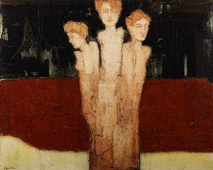 TREMBLAY SYLVAIN 1966  -  «Espace aux trois dames»