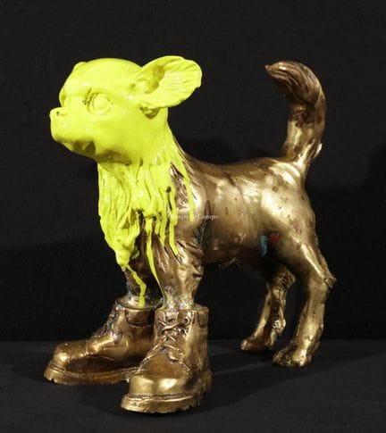 SWEETLOVE WILLIAM 1949  -  《克隆吉娃娃》  青铜。Bronze  201