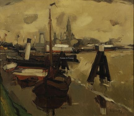 VERPOORTEN OSCAR 1895-1948  -  La curva del Escald