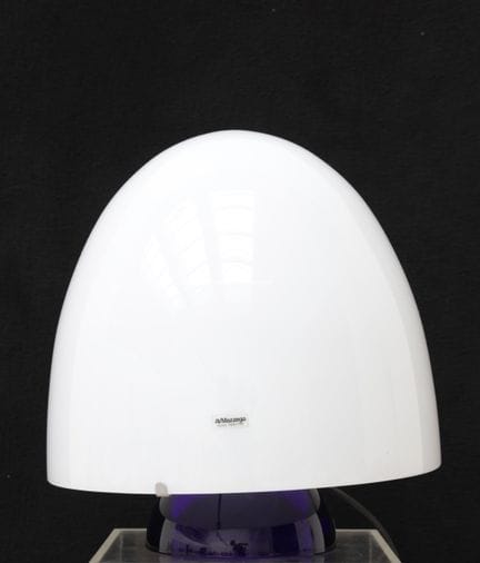 -  Lampe de table Murano, AV Mazzega, Italie, vers