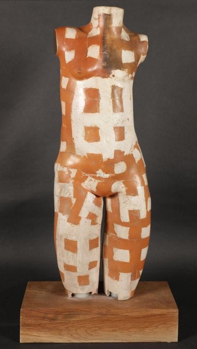 VERMEERSCH JOSE 1922–1997  –  Torso  Terrakotta. T