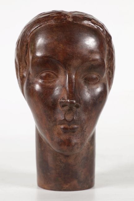 KREITZ WILLY 1903-1982  -  Petite tête de femme  B