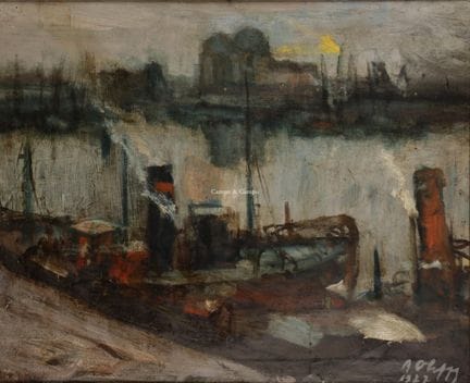 OLEFFE AUGUSTE CHARLES LOUIS 1867-1931  -  «Le por