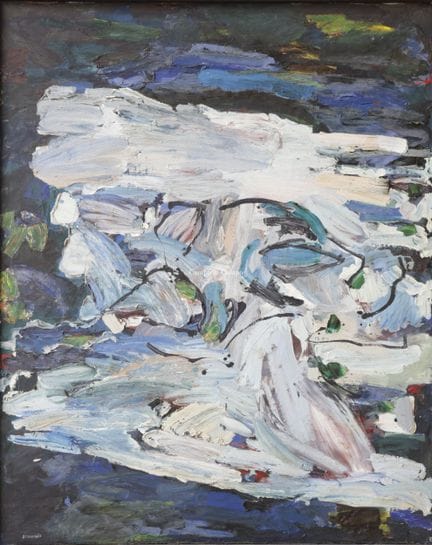 TUYNMAN DORA 1926-1979  -  «Nueva York»  Óleo sobr