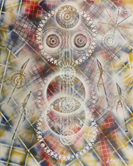 SOOS JOSKA 1921-2008  -  "Tara Toutes couleurs lum