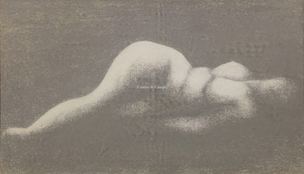 VAN SAENE MAURICE 1919-2000  -  Nudo disteso  Dise
