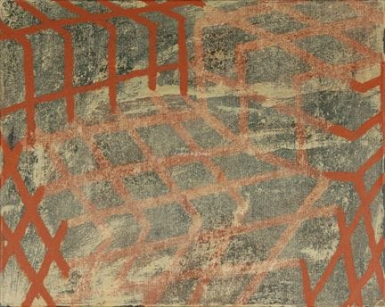VANDENBROECK WITOLD 1994  -  «Terrain vague»  Óleo