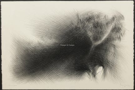 卡雷尔·罗兰茨 1921-1999  -  综合材料  纸上素描。Dessin sur papier
