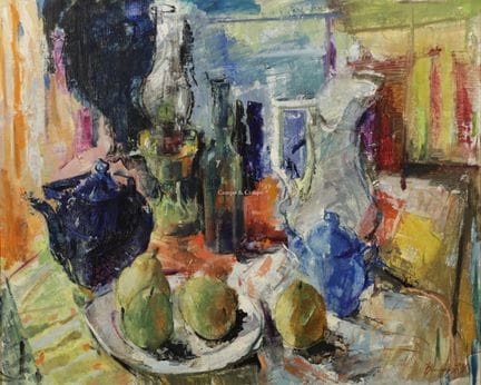 BOSSELAERS LEO 1933-2026  -  Nature morte aux frui