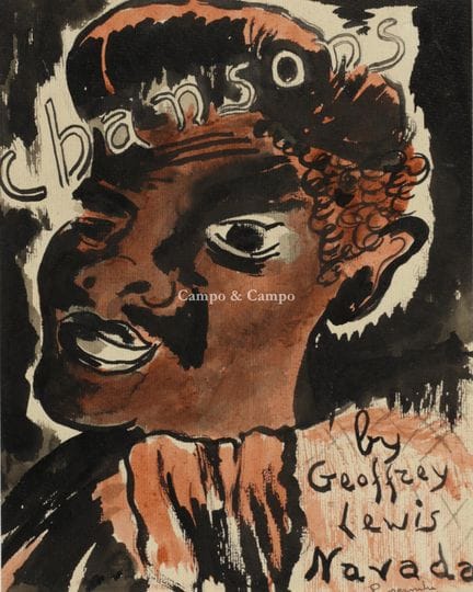 PERMEKE PAUL 1918-1990  -  «Chansons by Geoffrey L