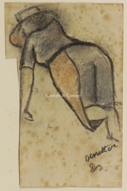 DE SUTTER JULES 1895-1970  -  Travailleuse des cha