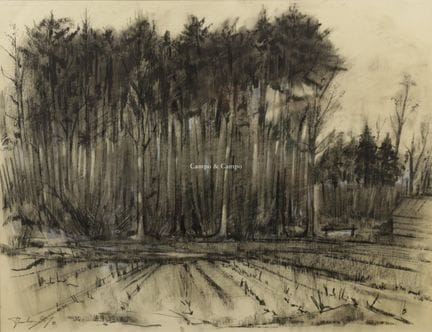BOSSELAERS LEO 1933-2026  -  Lot de deux paysages 
