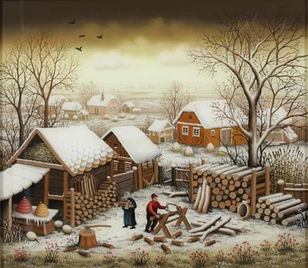 SELES ZELJKO 1954  -  Leña para el invierno  Eglom