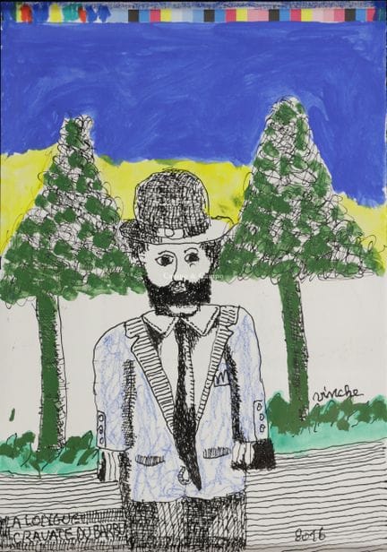 VINCHE LIONEL 1936–2025  -  “La longue cravatte du