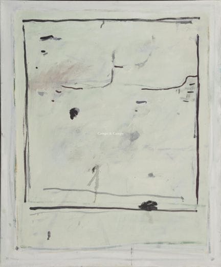 JOORIS TOM 1971  -  «Painter's chair»  Óleo sobre 