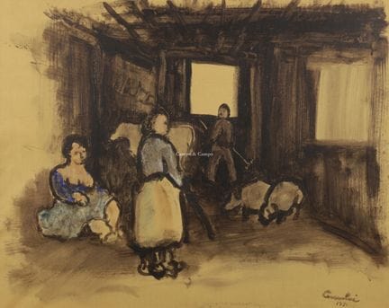 LAMBRE SYLVAIN 1889-1958  -  Personajes en la ciud