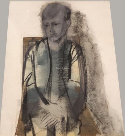 HENDRICKX JOS 1906-1971  -  Niño  Técnica mixta so