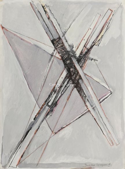 VAN GYSEGHEM PAUL 1935  -  «1991»  Técnica mixta s