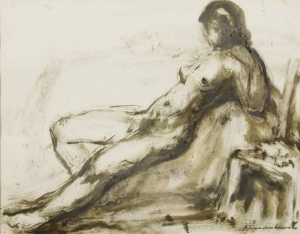 VAN DEN HEUVEL KAREL-JAN 1913-1991  -  Desnudo des
