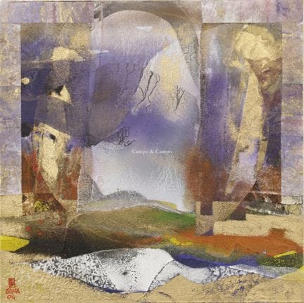 SAMA XX-XXI  -  Composizione  Tecnica mista su tel