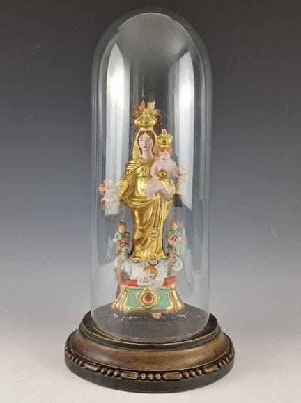 SANTIBELLI - MADONNA CON BAMBINO, ispirata al mode