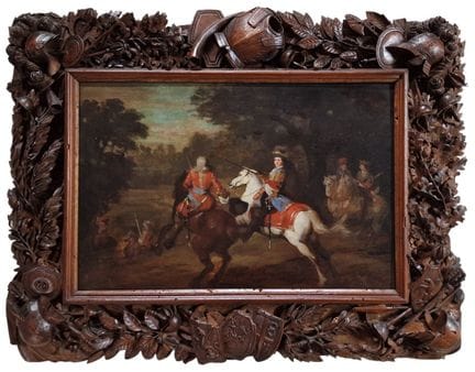 SECONDO van der MEULEN (1632-1690)
Luigi XIV a cav