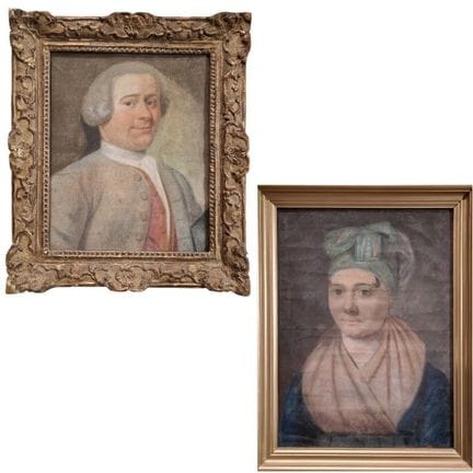 SCUOLA FRANCESE, CIRCA 1800
Ritratti a mezzo busto