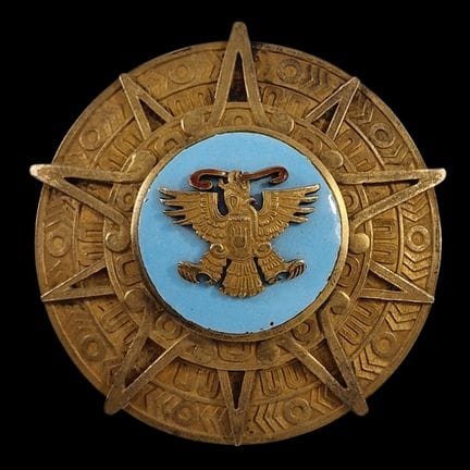 MESSICO 
ORDINE DELL'AQUILA AZTECA. 
PLACCA DI GRA