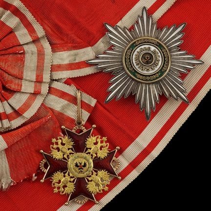 RUSSIA IMPERIALE - ORDINE DI SAN STANISLAO 
RARO S