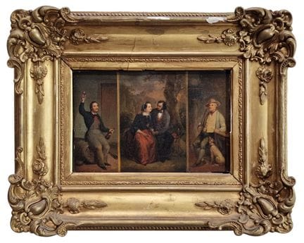 SCUOLA DEL XIX SECOLO 
Le tre età della vita di un