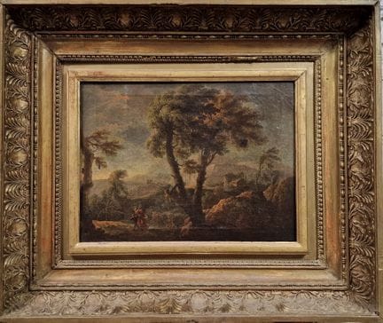 SCUOLA ROMANTICA, CIRCA 1820/1830
Paesaggio animat