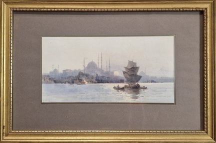 Angelos GIALLINA (1857-1939)
Costantinopoli - Vedu
