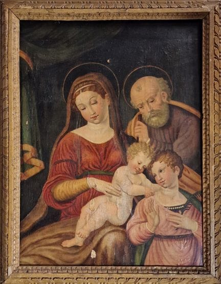 FLEMISH SCHOOL, circa 1600
The Mystical Marriage o