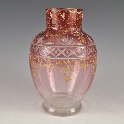 VASO A BALUSTRADA della fine del XIX secolo in vet