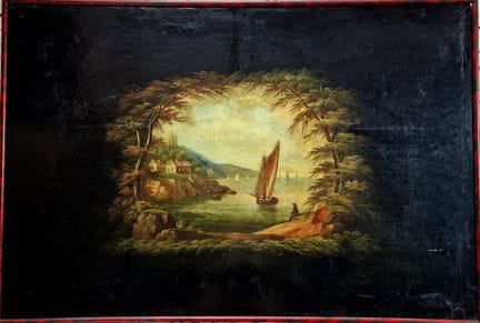 SCUOLA FRANCESE DEL XIX SECOLO
Vivace scena di mar