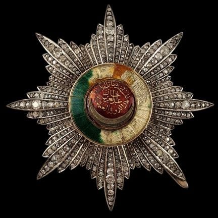 IMPERO OTTOMANO - ORDINE DI OSMANIA  - IMPORTANTE 