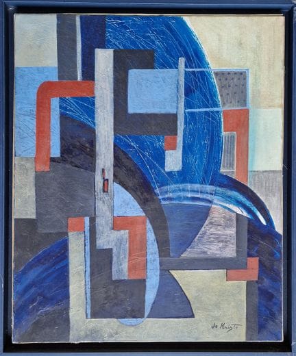 Bela DE KRISTO (1920 2006)
Composition abstraite
H