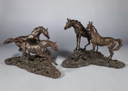 Lanford MONROE (1950-2000)
Deux groupes aux chevau