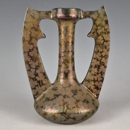 Clément MASSIER (1844/45-1917)
VASE PERSAN aux trê