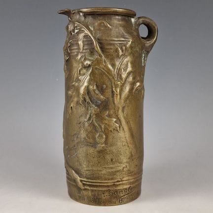 Ernest SANGLAN (XIX-XXème Siècle)
VASE PICHET Art 