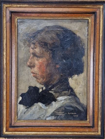 Pol DOM (1885-1978)
Portrait de femme - 1909
HUILE