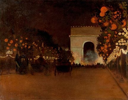 Georges Victor HUGO (1868-1925)
Les Champs Elysées