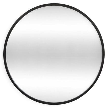 CONTEMPORARY DESIGN 
ROUND MIRROR 
Brushed metal a