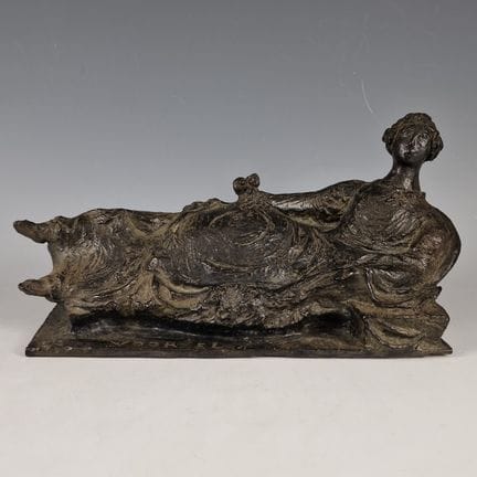 Attribué à Bram ROTH (1916-1995)
Femme allongée
BR