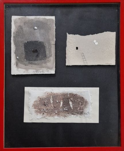Léopold NOVOA (1919-2012) 
Ensemble de 3 DESSINS E