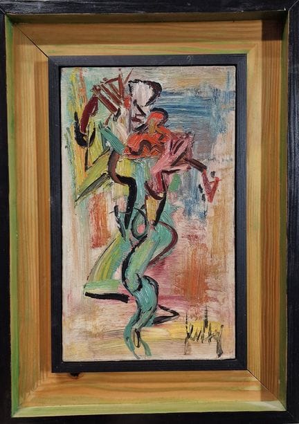Gen PAUL (1895-1975)
L'Homme en vert
HUILE SUR TOI