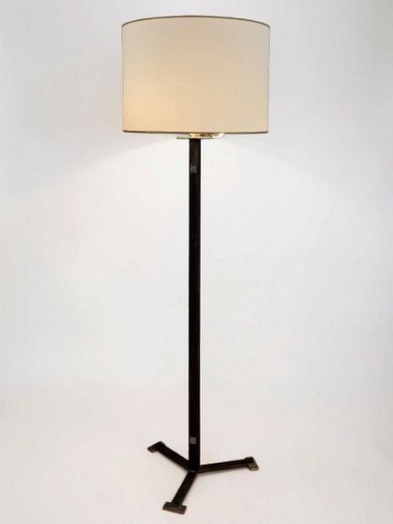 Attribué à MAISON LELEU 
LAMPADAIRE DE SALON "Paul