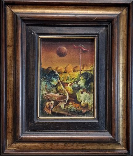 Julius SZABO (1907-1972)
Escena surrealista
ÓLEO S