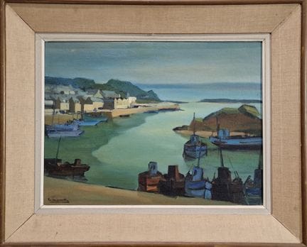 Emile GAUTIER (1920-2013)
Vista de Tréboul (Douarn