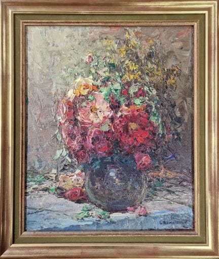 Louis BONAMICI (1878 - 1966)
Mazzo di fiori
OLIO S
